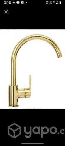 Monomando lavaplatos Arona oro sellado