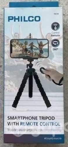 Tripode de smartphone con control Philco nuevo