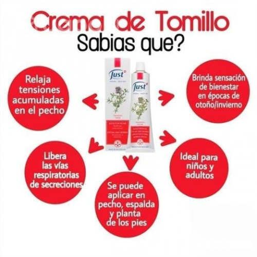 Crema de Tomillo 96 gramos