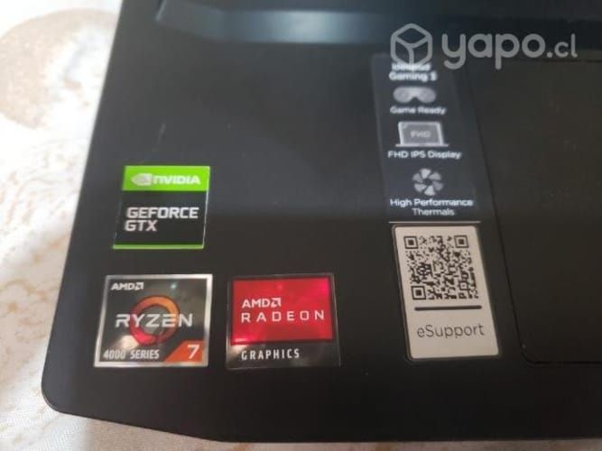 Notebook Lenovo IdeaPad gaming 3 Ryzen 7