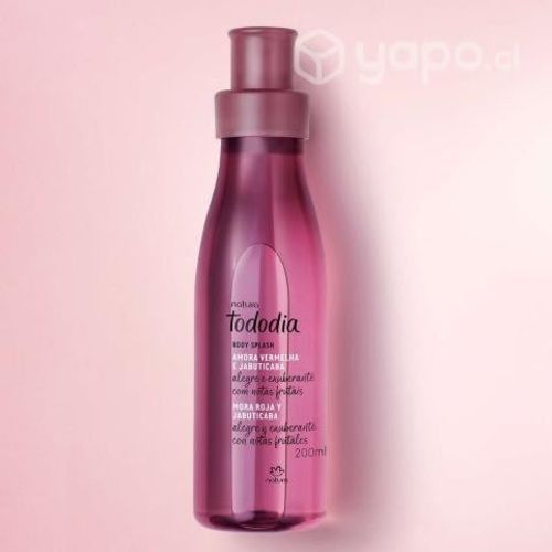 Body Splash Mora roja y Jabuticaba 200 ml - Natura