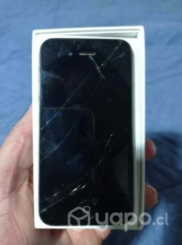 IPhone 4s con Pantalla trizada