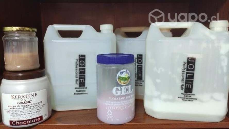 lote de productos capilares