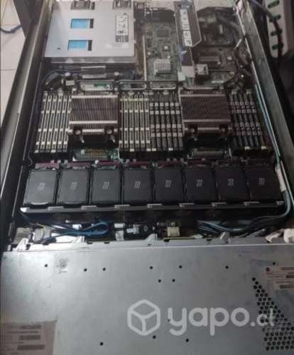 Servidor Hp Proliant Dl360p G8 +Hp Storeserv 3