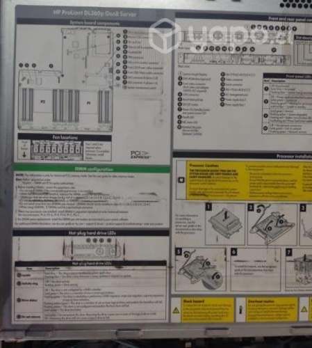Servidor Hp Proliant Dl360p G8 +Hp Storeserv 3