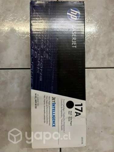 Tonner HP Laserjet 17A original sellado