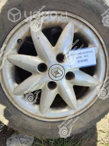 Llanta aro 13 apernadura 4x100