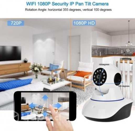 Camara IP de Seguridad WIFI de Interior 5 Antenas