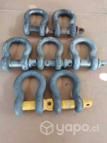 Grilletes 1 Pulgada capacidad 7,710 kilos