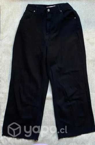 Pantalón Amplio Negro INDEX