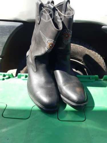 Botas 100% cuero harley davidson