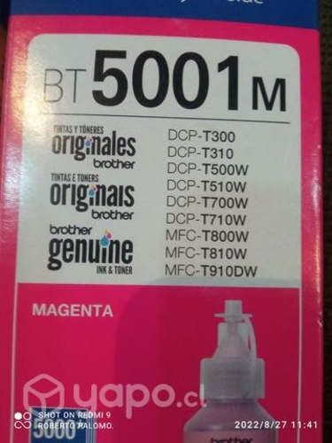 Packs de tintas brother btd60bk y colores original