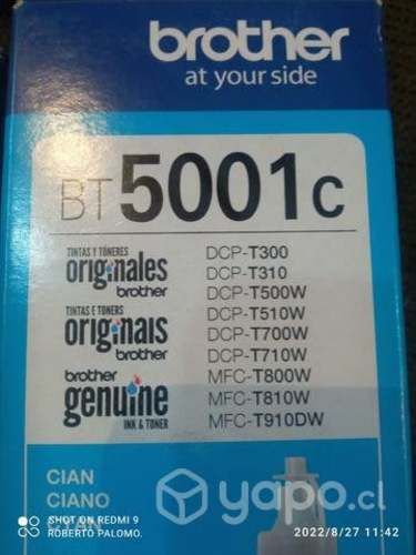 Packs de tintas brother btd60bk y colores original