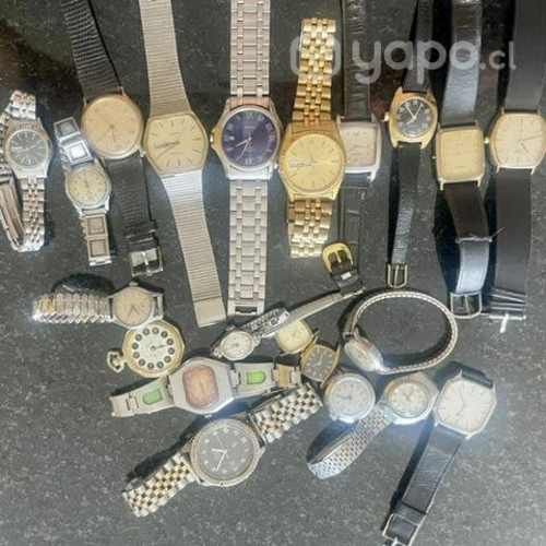Lote de relojes antiguos