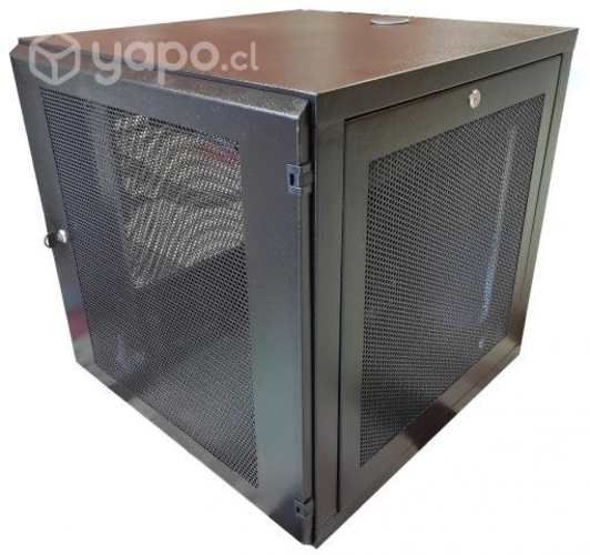 Rack Gabinete 19 microperforado 12 ur
