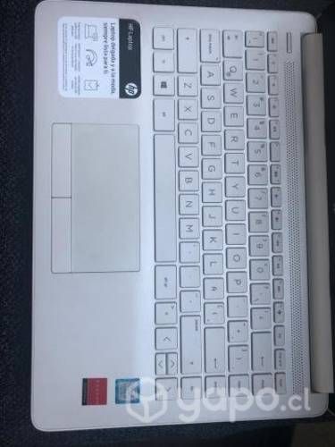 Computador hp blanco impecable navidad