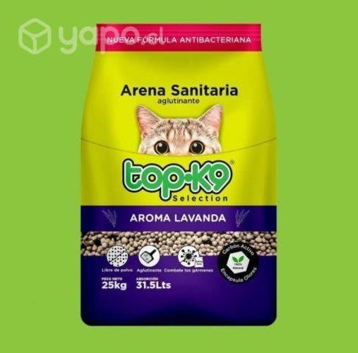Arena sanitaria para gatos