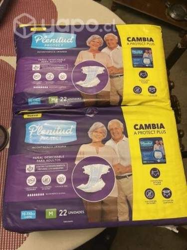 Pañales y sabanillas para adultos. Marcas varias.