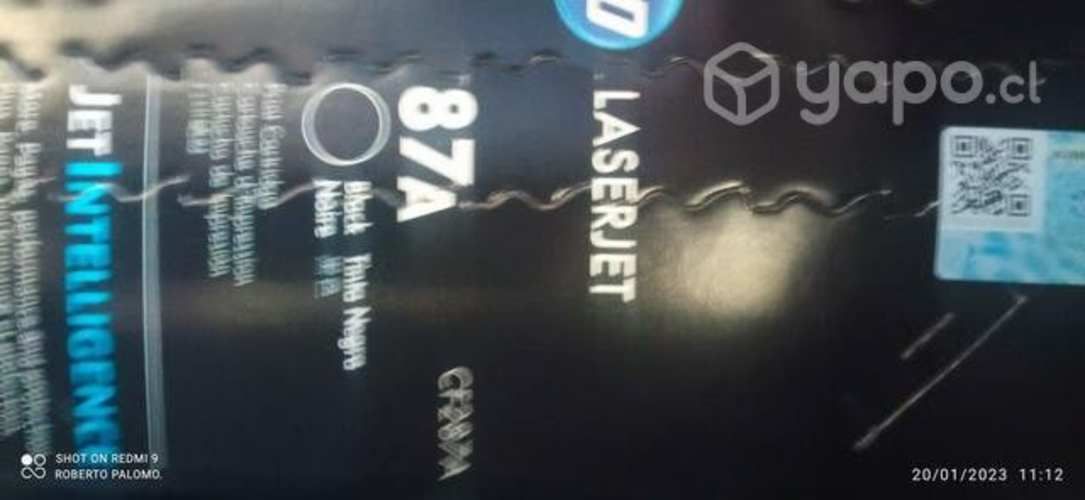 Toner HP cf287a black original de alta