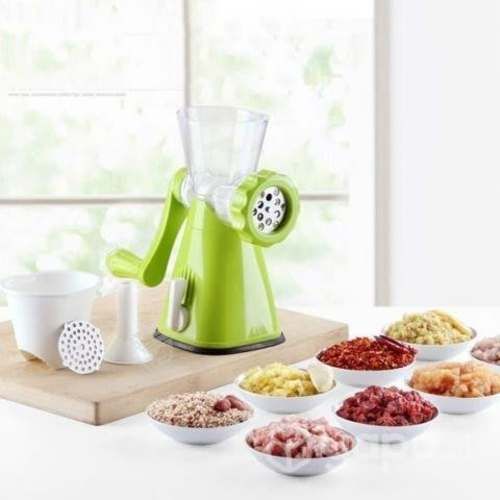 Moledor Picador Carne y Verduras Manual Con Base