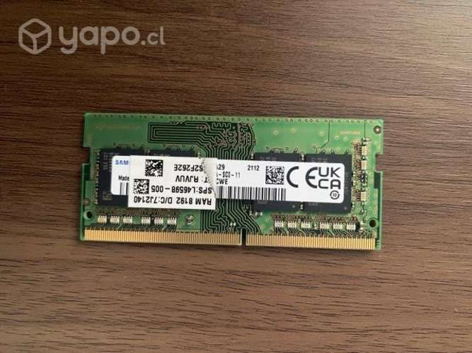 Memoria RAM SAMSUNG 8GB DDR4 2933 MHz