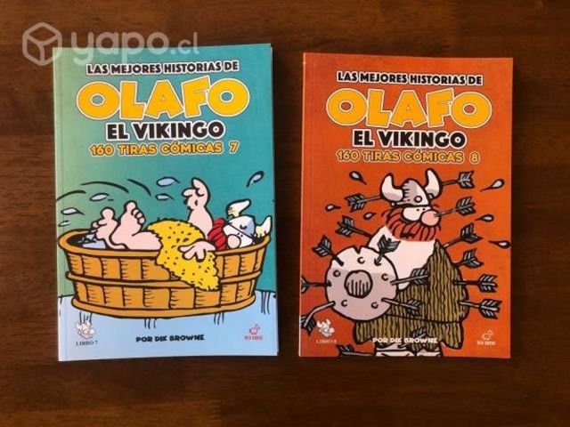 2 tomos comics Olafo