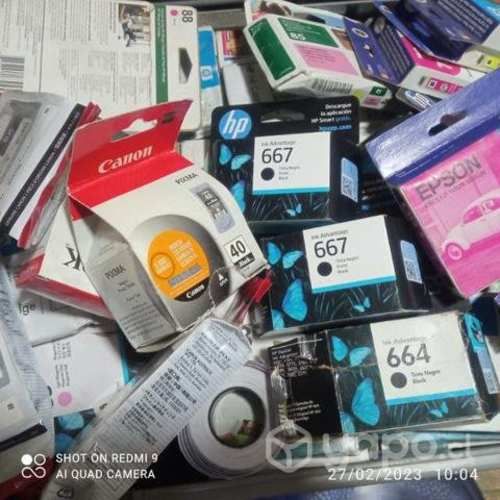 Tintas diversos modelos y marcas originales