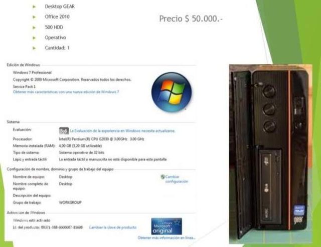 Pc gear intel 3.0 ghz
