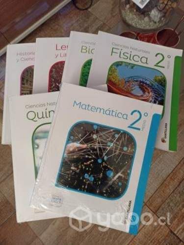 Libros en buen estado de 2 medio