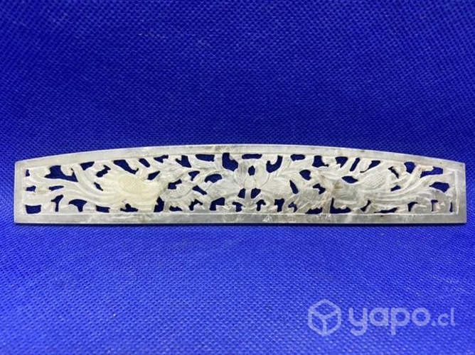 Antiguo Jade Chino Decoración Tallado a mano