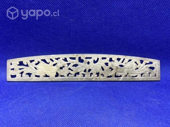 Antiguo Jade Chino Decoración Tallado a mano