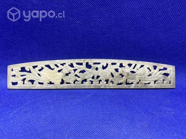 Antiguo Jade Chino Decoración Tallado a mano