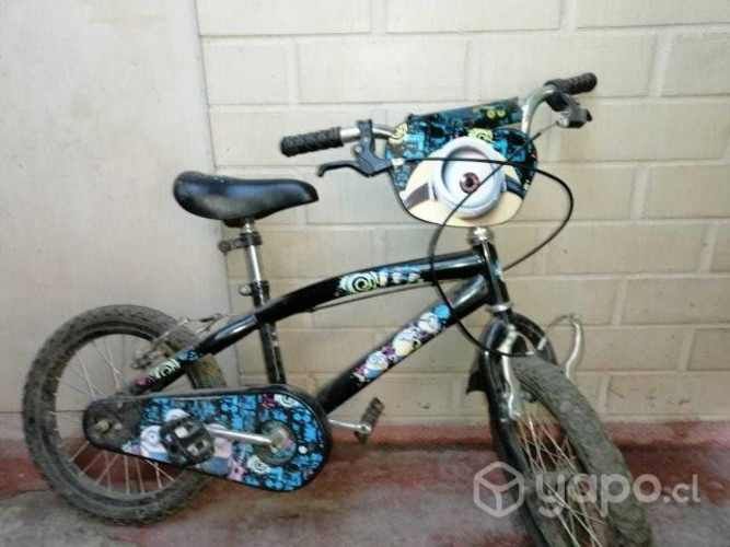 Bicicleta infantil Aro 16Los Minions