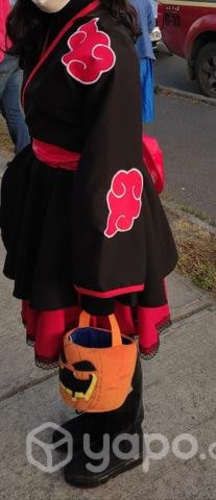 Traje de Akatsuki mujer