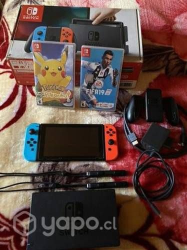 Nintendo Switch V2 Neon