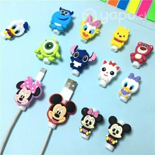 Protector de cables para celular MARVEL y DISNEY