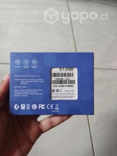 Disco duro estado sólido 512gb