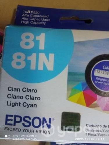 Tintas Epson 81ny 82n para T50 colores originales
