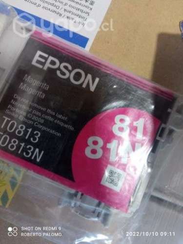 Tintas Epson 81ny 82n para T50 colores originales