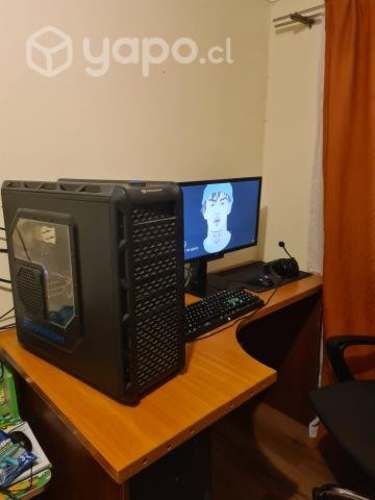 Pc gamer + teclado rgb mecanico + monitor 144 hz