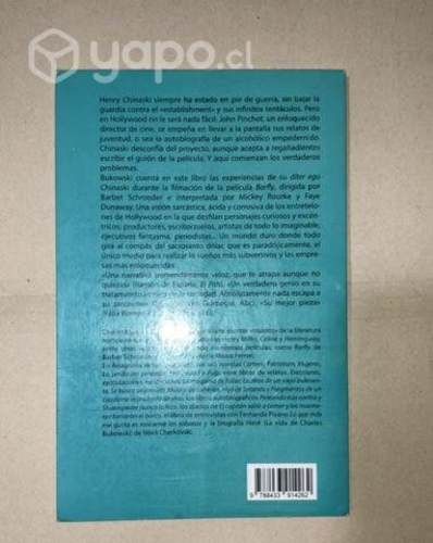 Libro Hollywood- Charles Bukowski