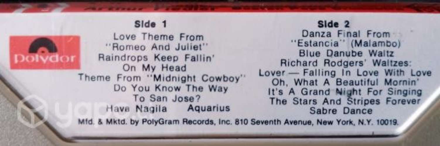 Cassette Importada de USA