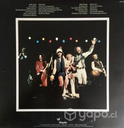 Jethro Tull Vinilo Live Bursting Out Double Disco
