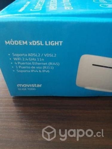 Módem con wifi de alta velocidad