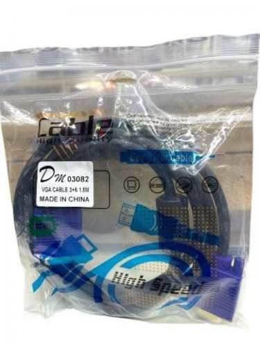 Cable vga 3+6 1.8m