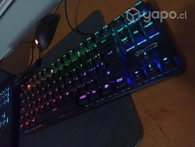 Teclado rgb njoytech