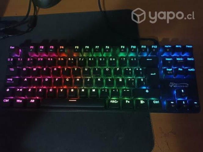 Teclado rgb njoytech
