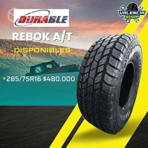 Neumáticos durable rebok a/t 245/75R16 (4un)
