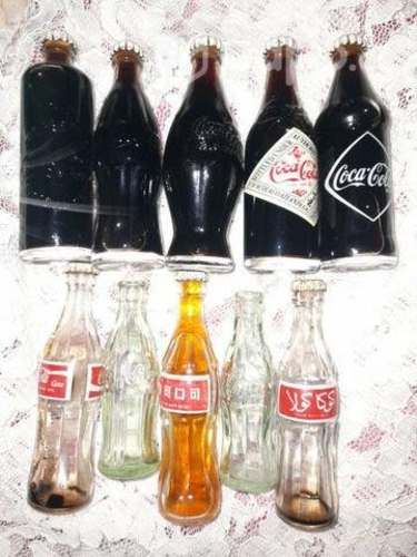Botellitas antiguas coca - cola coleccionables