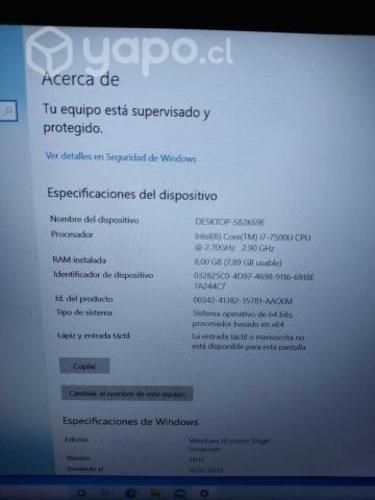 Notebook ASUS VivoBook S